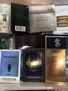 Assorted men’s Designer Fragrance testers 13 pieces (all unused/untested)
